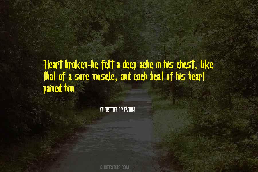 Sore Heart Quotes #144847