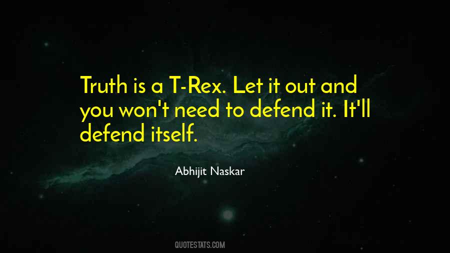 Quotes About T Rex #61184