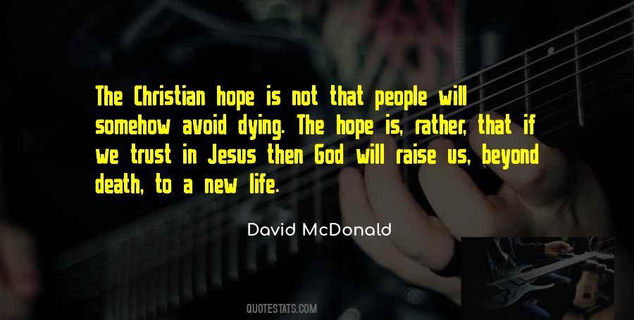Quotes About Christian Hope #1004933