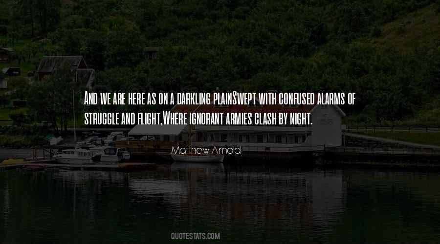 Darkling Plain Quotes #1424699
