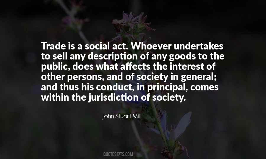 Social Conduct Quotes #1228761