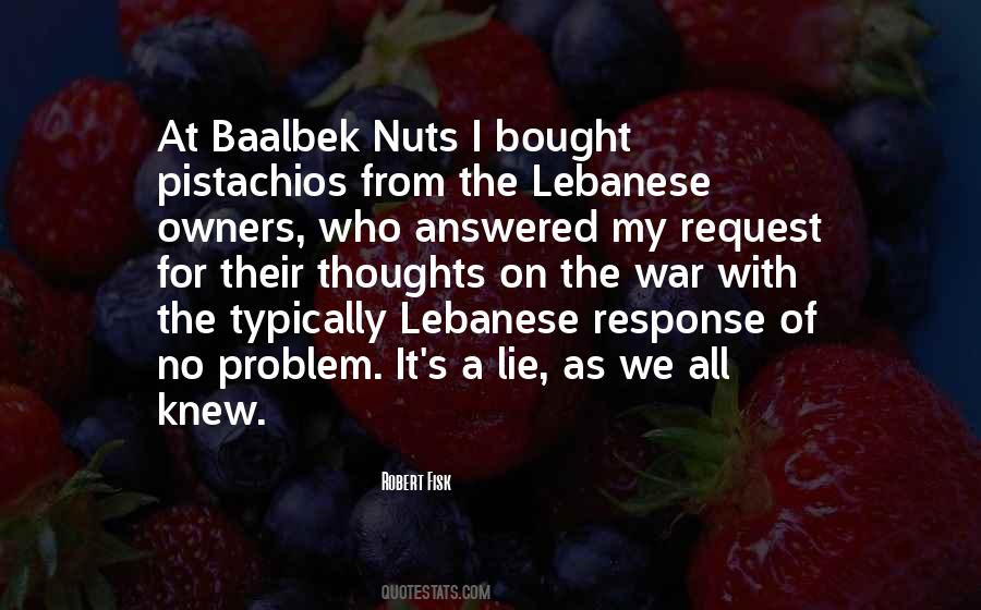 Quotes About Lebanese #1583547