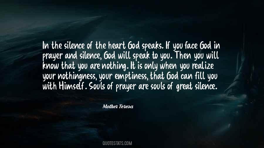 Quotes About Silence And God #1048700