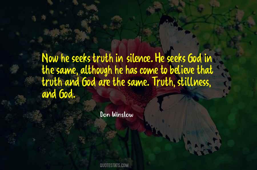 Quotes About Silence And God #606909