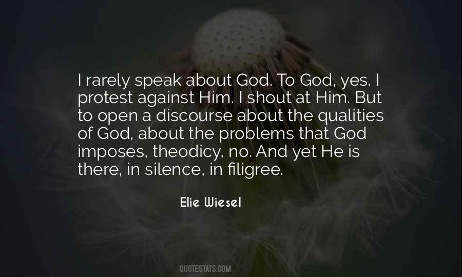 Quotes About Silence And God #702992