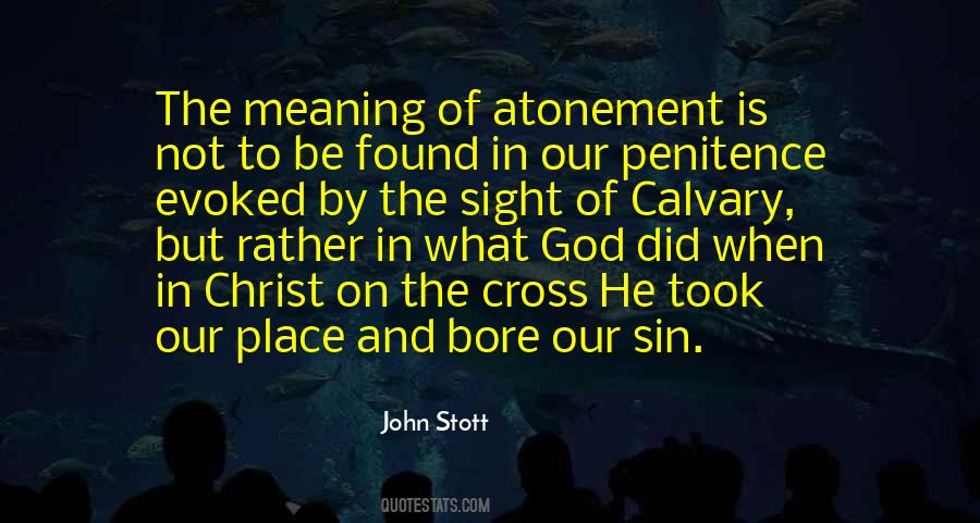 Quotes About Atonement #1075738