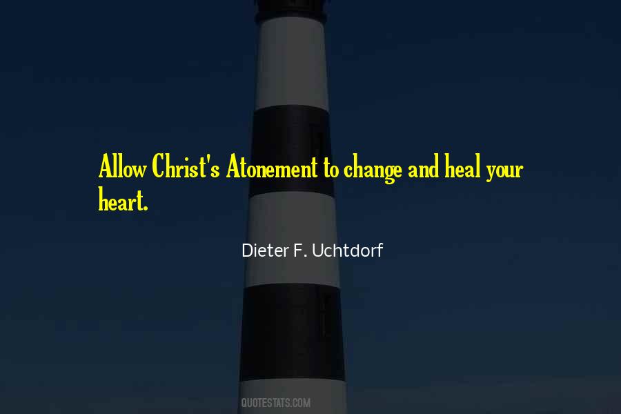 Quotes About Atonement #1234598