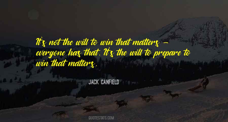 Quotes About The Will To Win #1349669