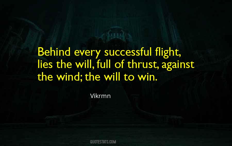 Quotes About The Will To Win #1366949