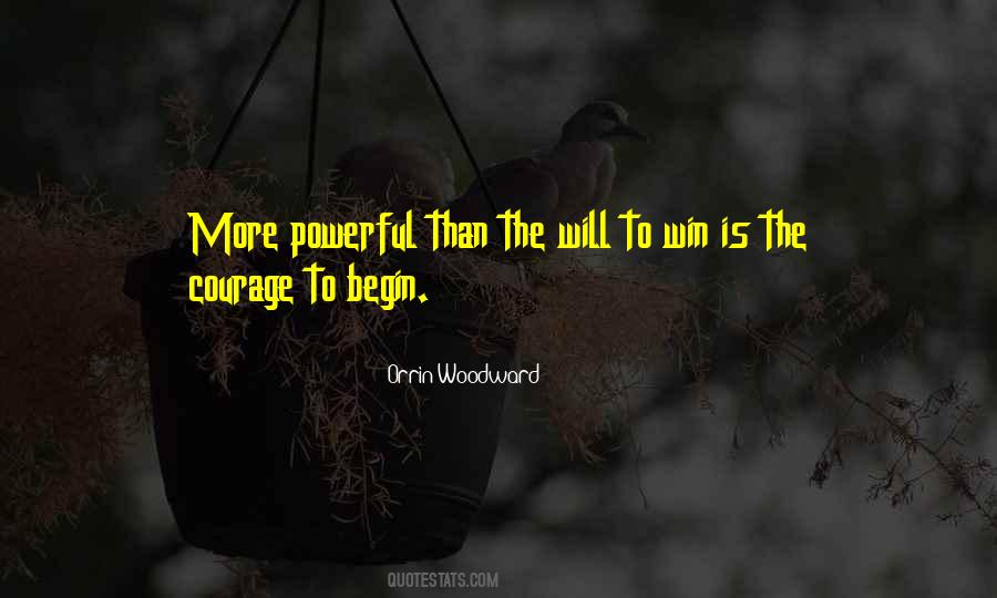 Quotes About The Will To Win #979447