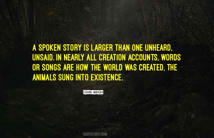 Animal Story Quotes #1585464