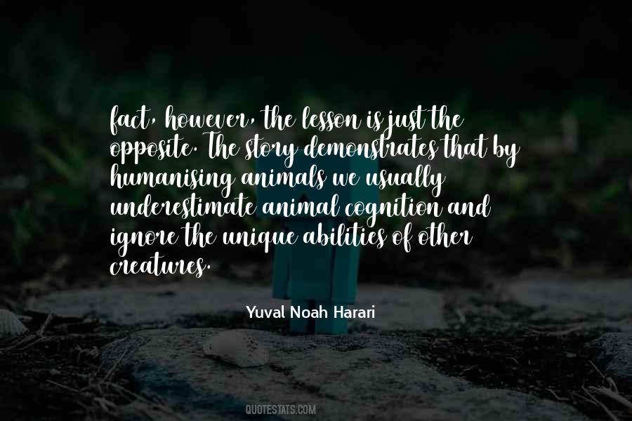 Animal Story Quotes #783425