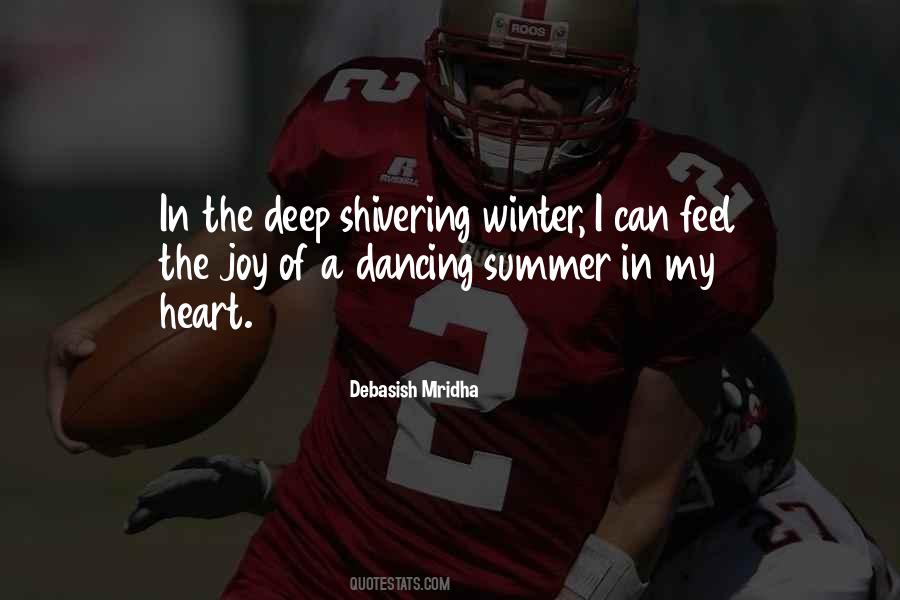 Deep Shivering Winter Quotes #749768
