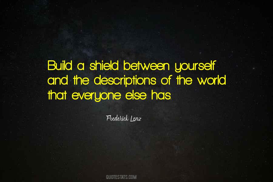 Quotes About A Shield #1329042