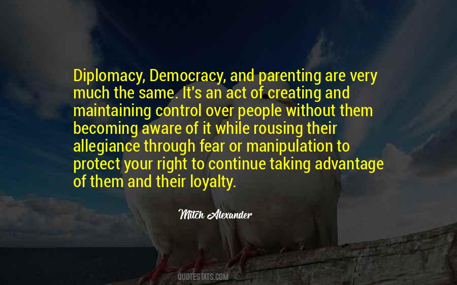 Loyalty Allegiance Quotes #1027558