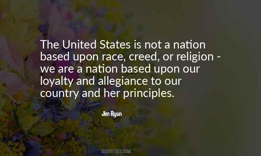 Loyalty Allegiance Quotes #1527277