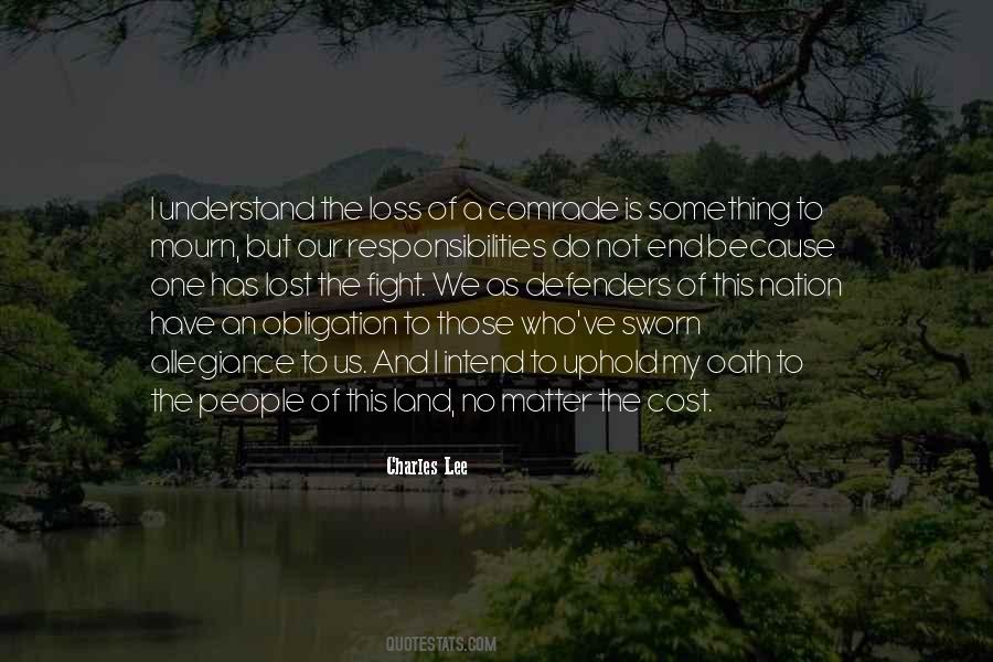 Loyalty Allegiance Quotes #631835