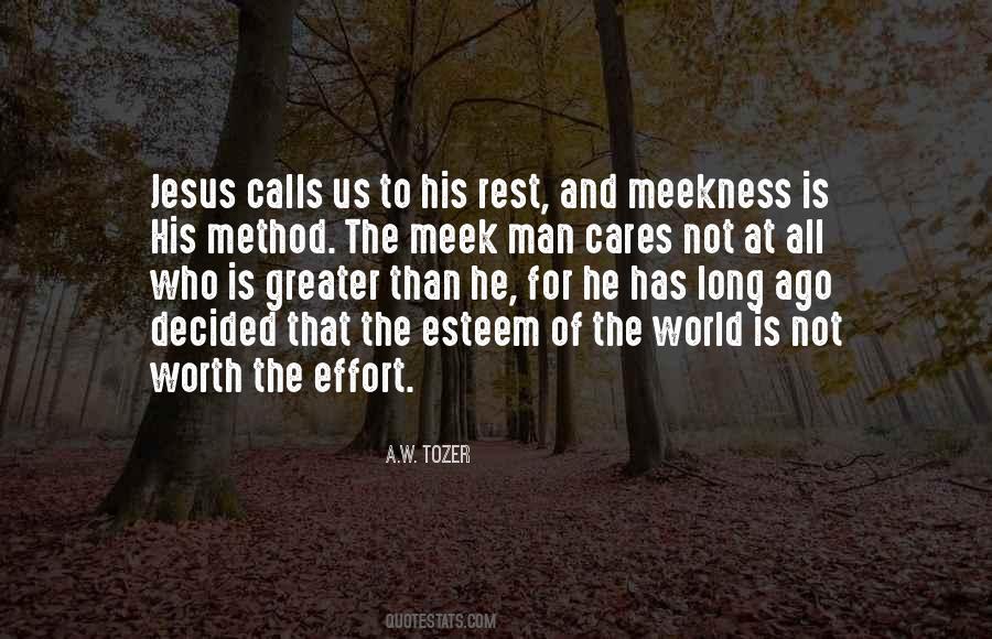 Quotes About Meekness #1565374
