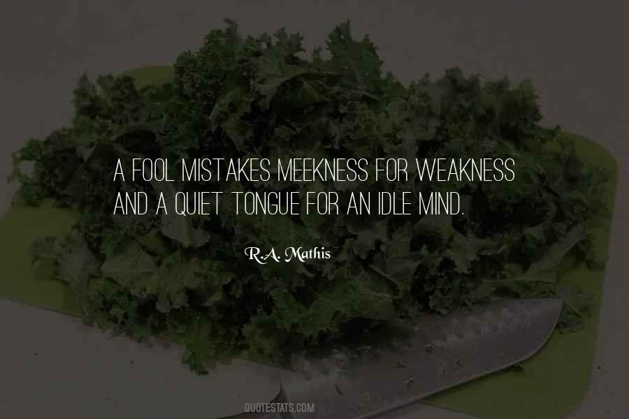 Quotes About Meekness #1770826