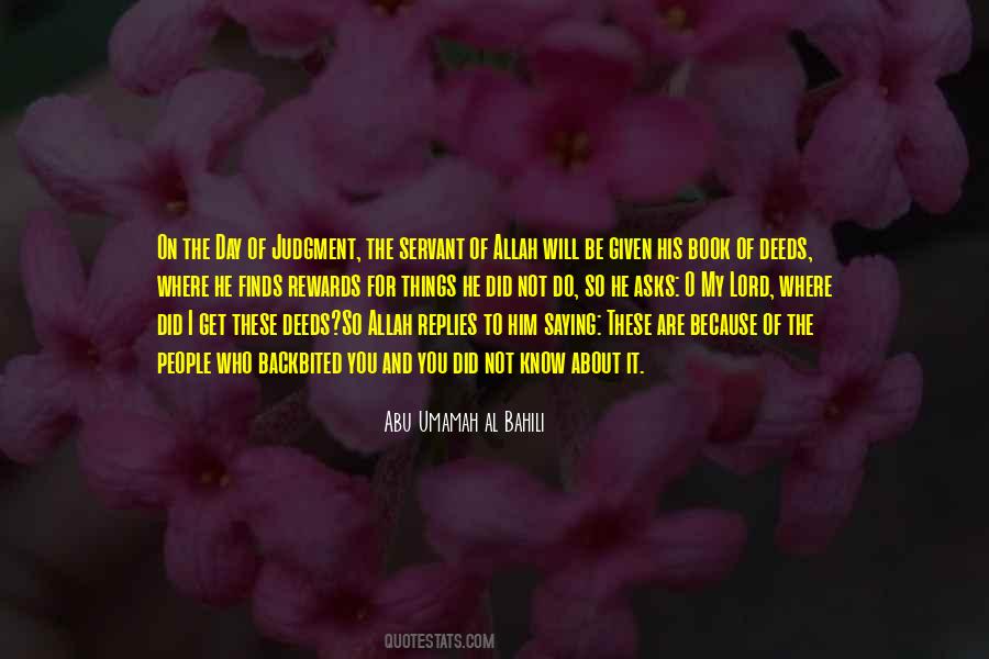 Of Allah Quotes #379449