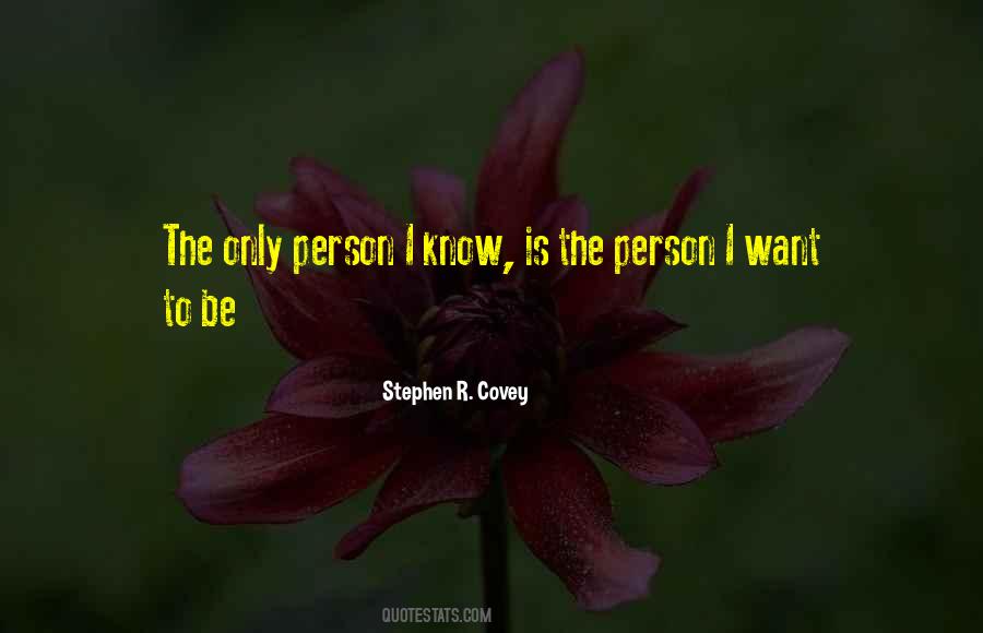 Person I Know Quotes #294877