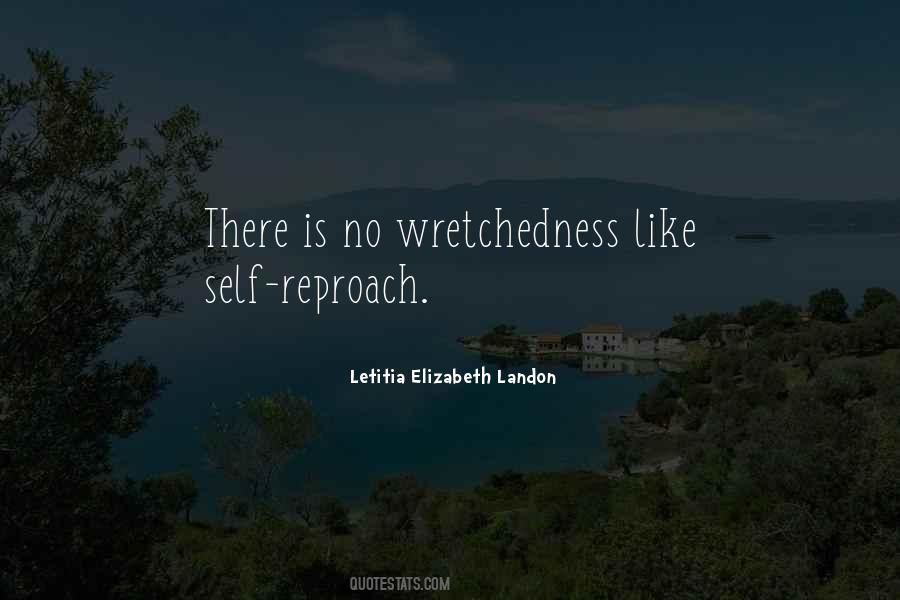 Quotes About Wretchedness #1206561