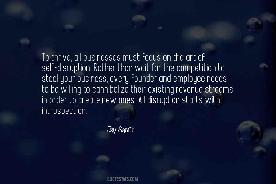 Quotes About Business Disruption #459879