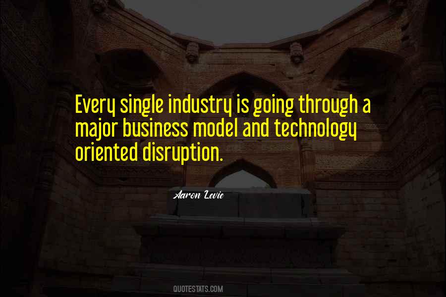 Quotes About Business Disruption #652574