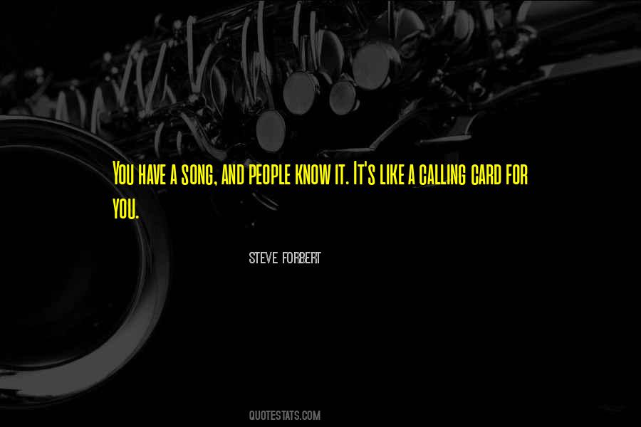 Calling People Quotes #52347