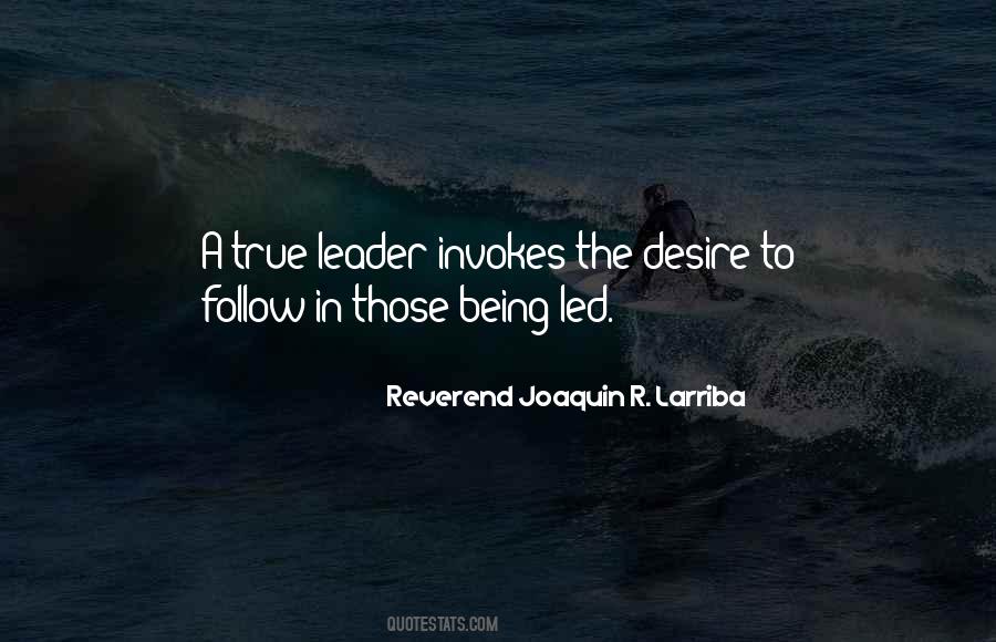 True Leader Quotes #1033829