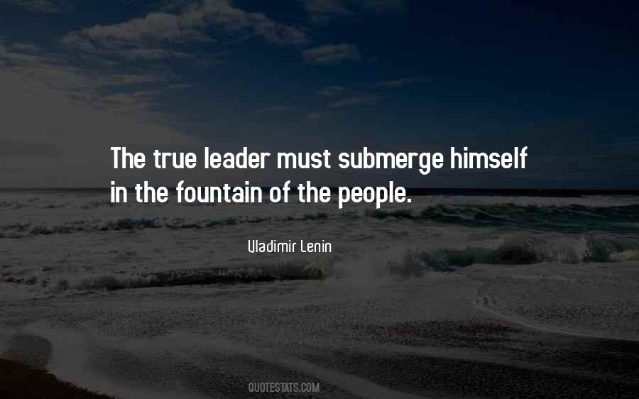 True Leader Quotes #1037707