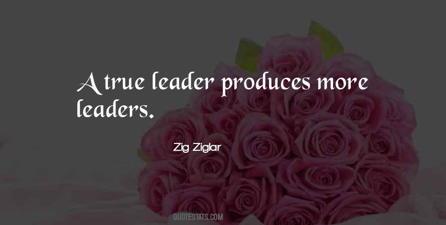 True Leader Quotes #461357