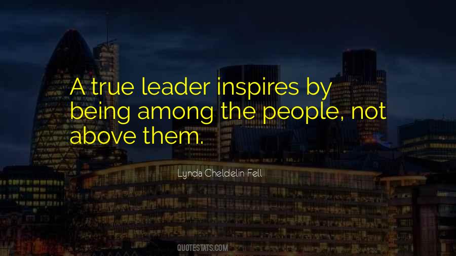 True Leader Quotes #47872