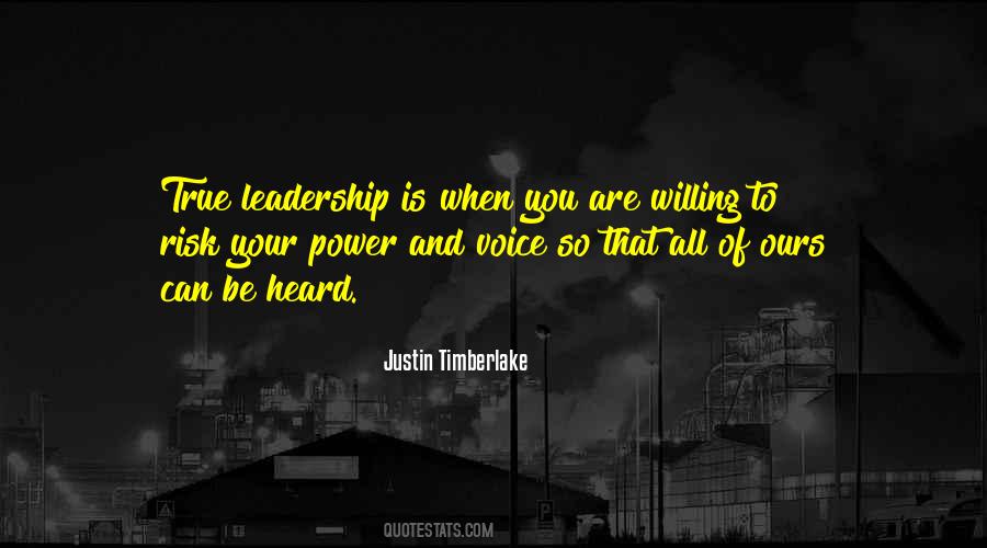 True Leader Quotes #769526