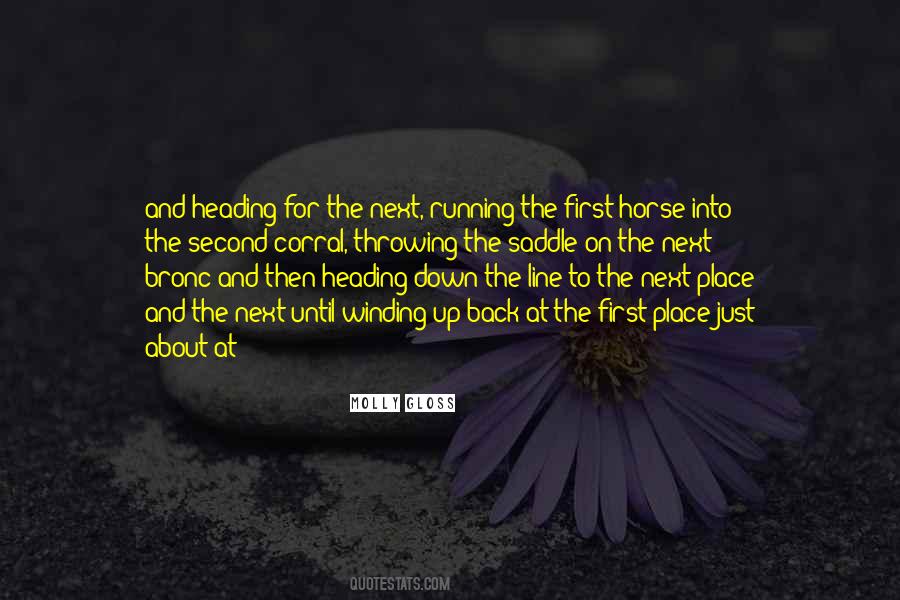 Back In The Saddle Quotes #1191253