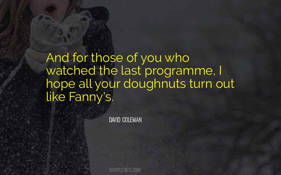 Quotes About Doughnuts #563866