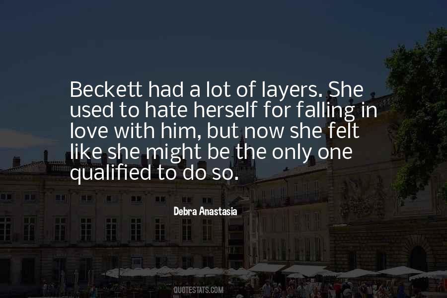 Quotes About Beckett #1753036