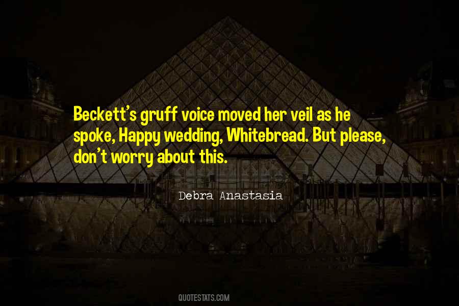 Quotes About Beckett #257675