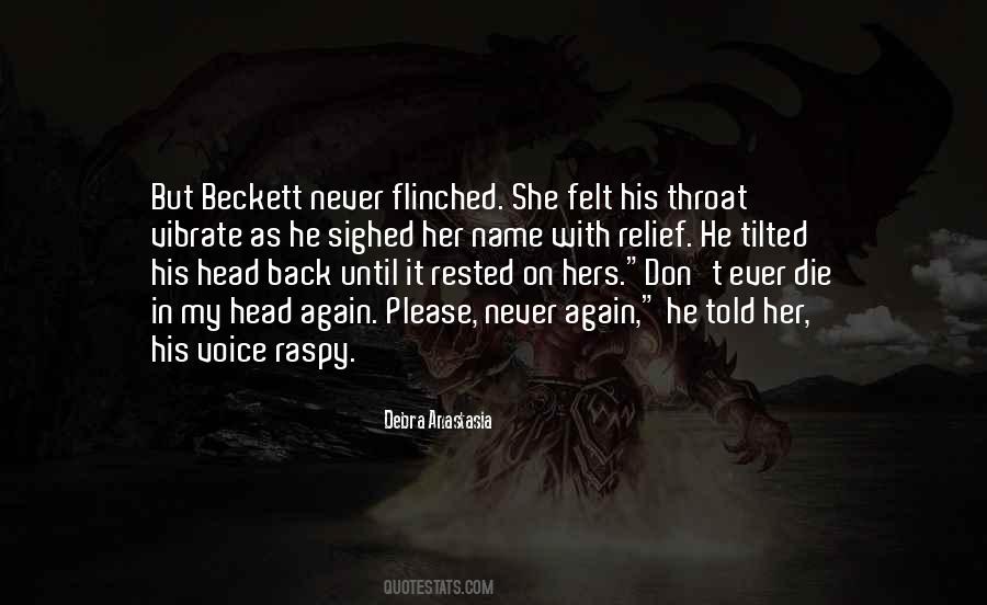 Quotes About Beckett #514886