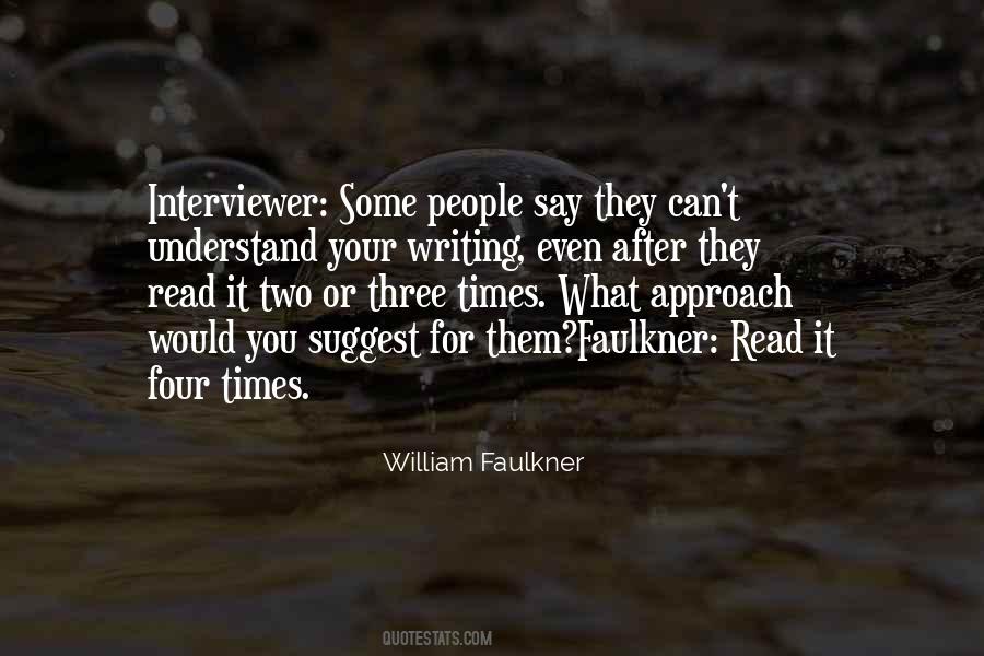 Quotes About Faulkner #1240798