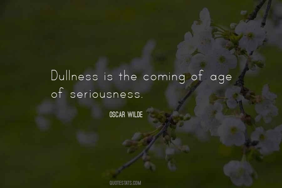 Quotes About Coming Of Age #70732