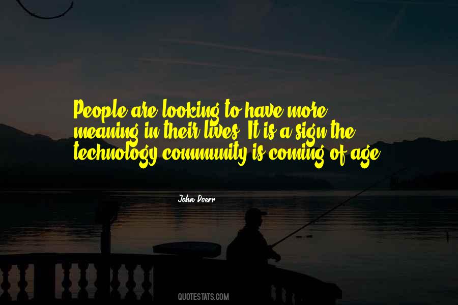 Quotes About Coming Of Age #906807