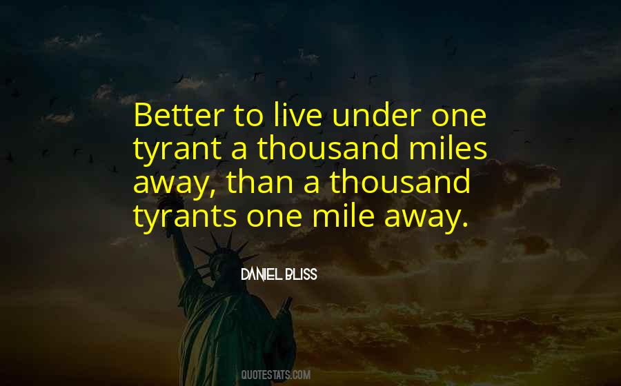 Quotes About Tyrants #1053848