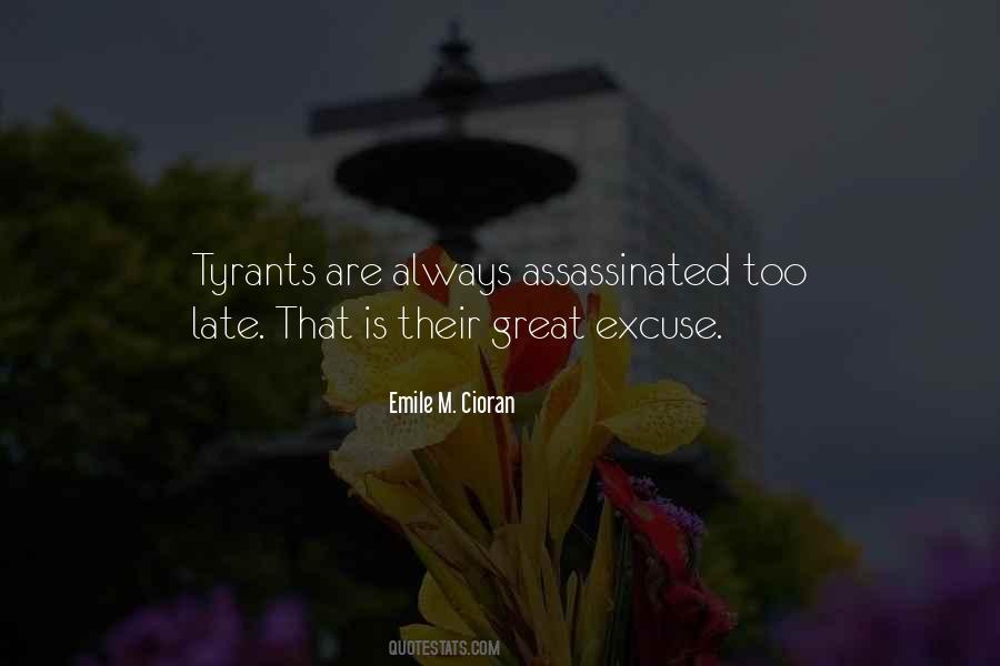 Quotes About Tyrants #273063 Quotes About Tyrants #273063