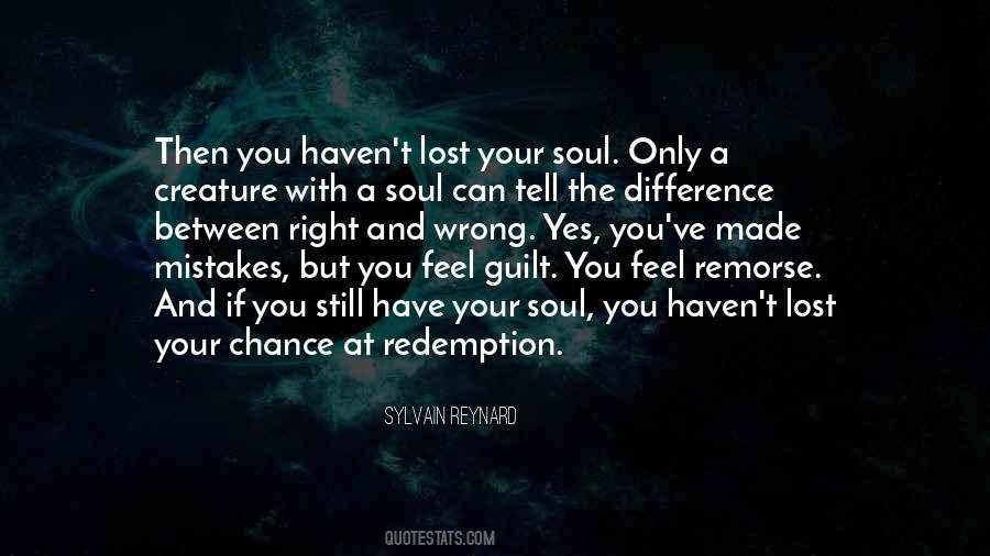 Quotes About Guilt And Redemption #1483078