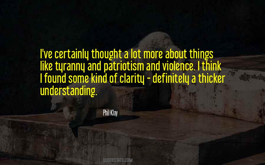 Quotes About Clarity Of Thought #1297172