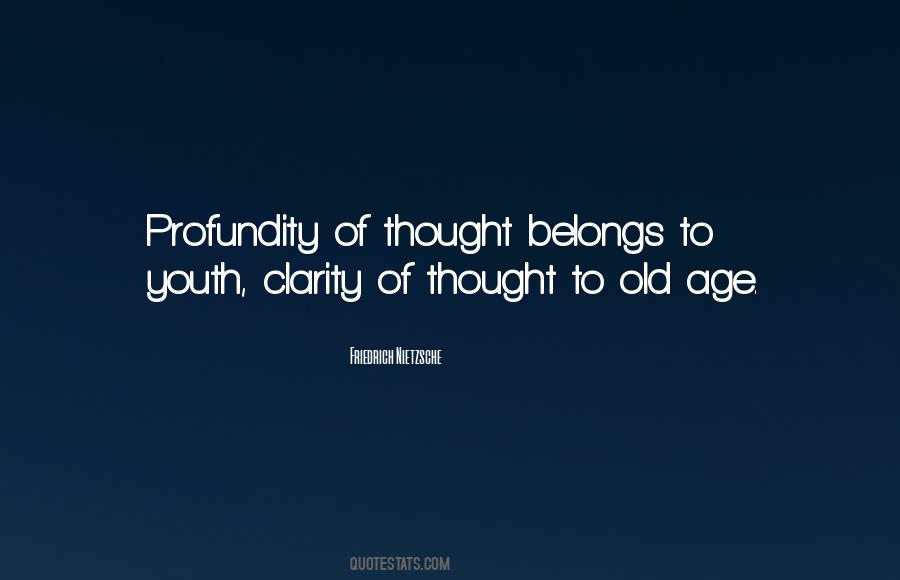 Quotes About Clarity Of Thought #204215