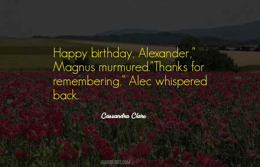 Alexander Magnus Quotes #791138