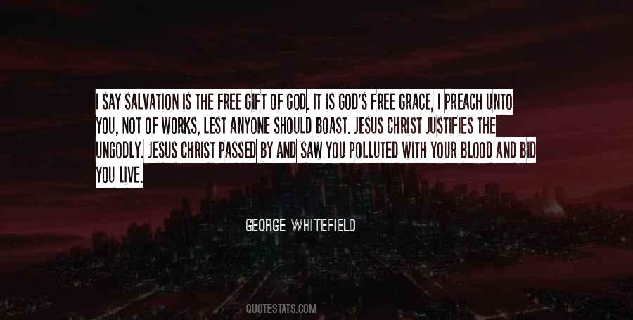 Quotes About Salvation By Grace #1253480