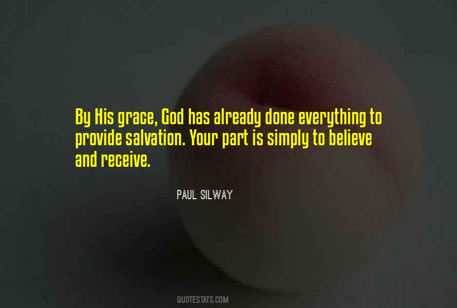 Quotes About Salvation By Grace #326171